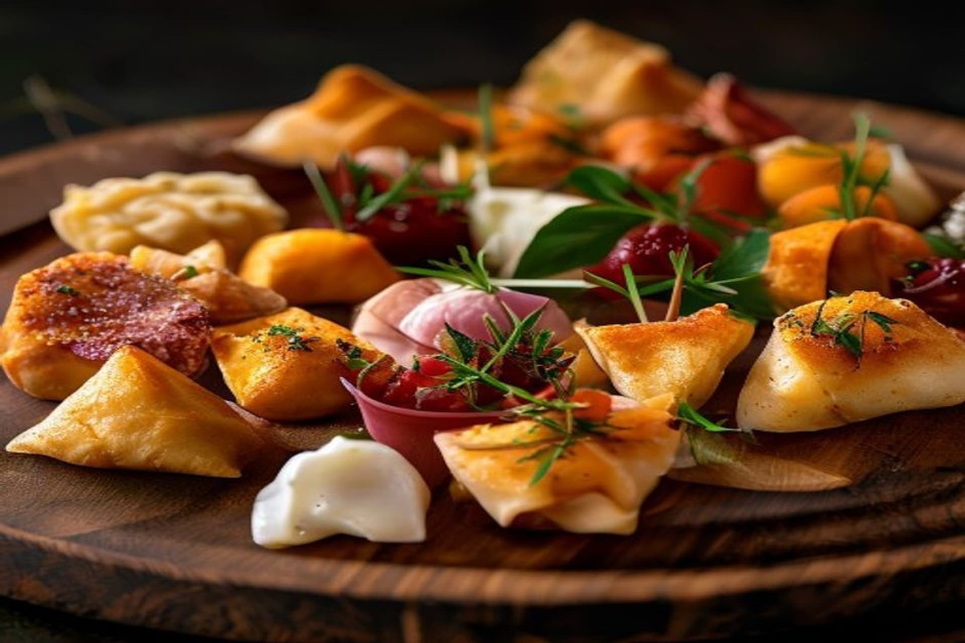 Receta de Aperitivos deliciosos y fáciles para tus cenas con amigos preparada paso a paso — fotografía editorial de RecetaGenial