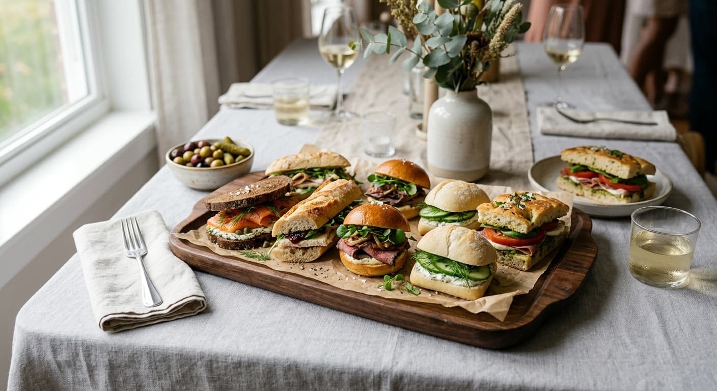 Sándwiches Económicos para Fiestas: Recetas Fáciles, Ricas y Baratas (2026)