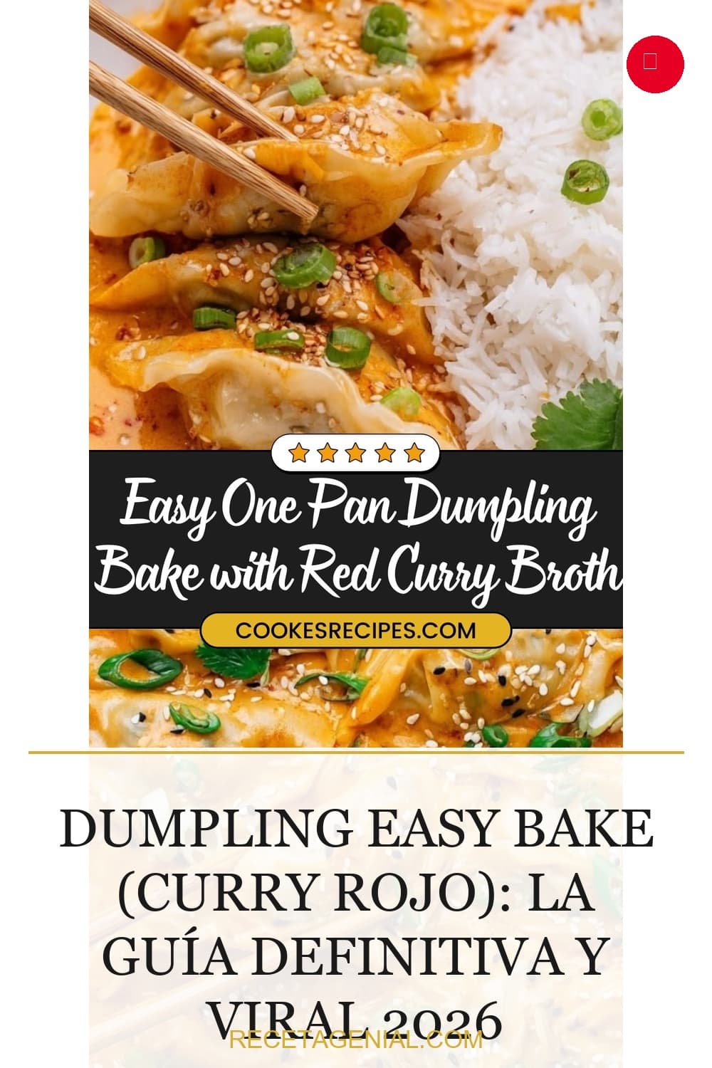 Dumpling Easy Bake (Curry Rojo): La Guía Definitiva y Viral 2026