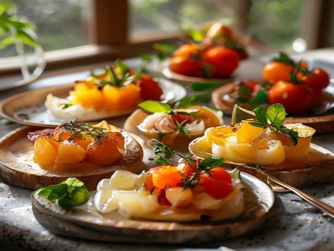 Receta de Aperitivos deliciosos preparada paso a paso — fotografía editorial de RecetaGenial