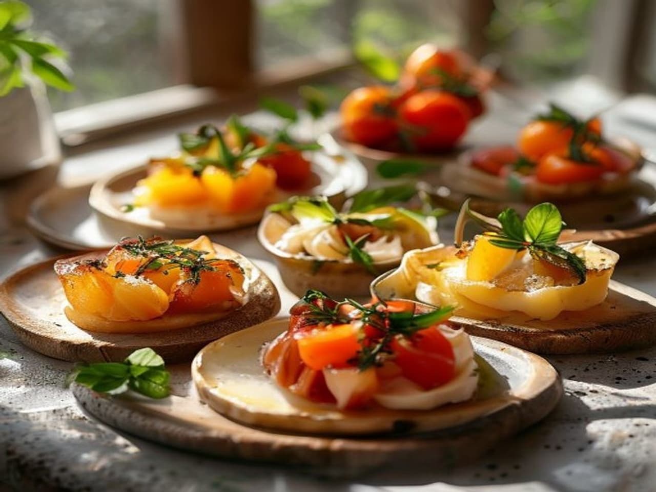 Receta de Aperitivos sencillos preparada paso a paso — fotografía editorial de RecetaGenial