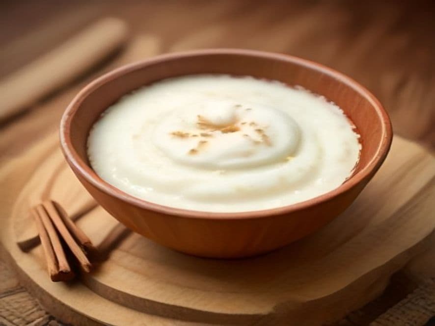 Receta de Arroz con leche cremoso: el postre casero que te transportará a la infancia preparada paso a paso — fotografía editorial de RecetaGenial