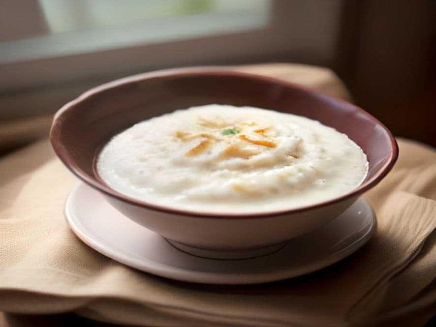 Receta de Arroz con leche para vender preparada paso a paso — fotografía editorial de RecetaGenial