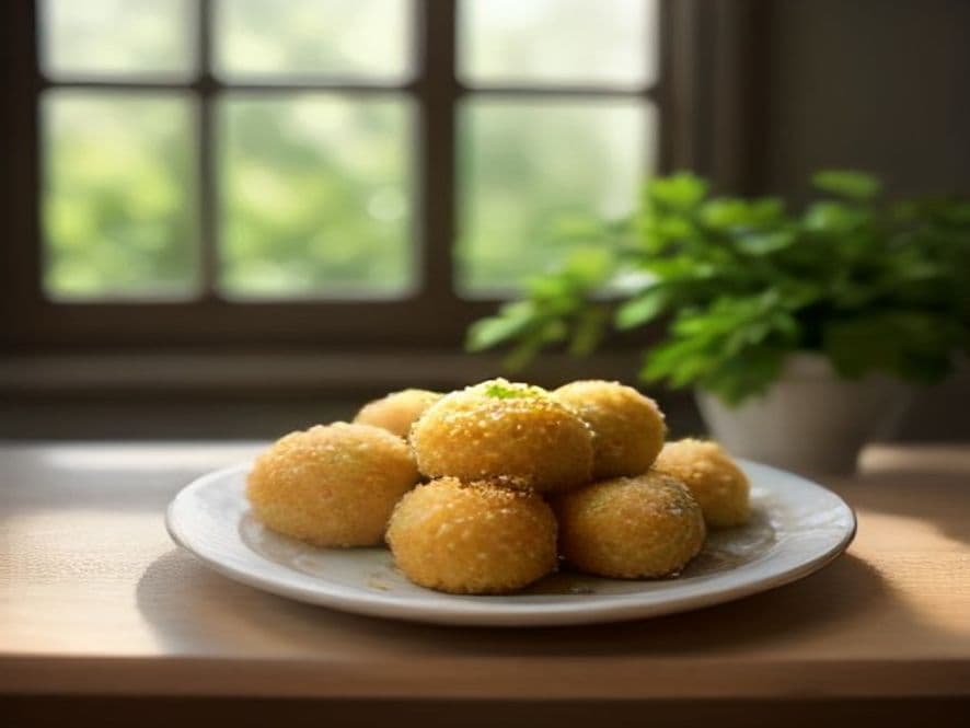 Receta de Croquetas caseras de atún para gato preparada paso a paso — fotografía editorial de RecetaGenial