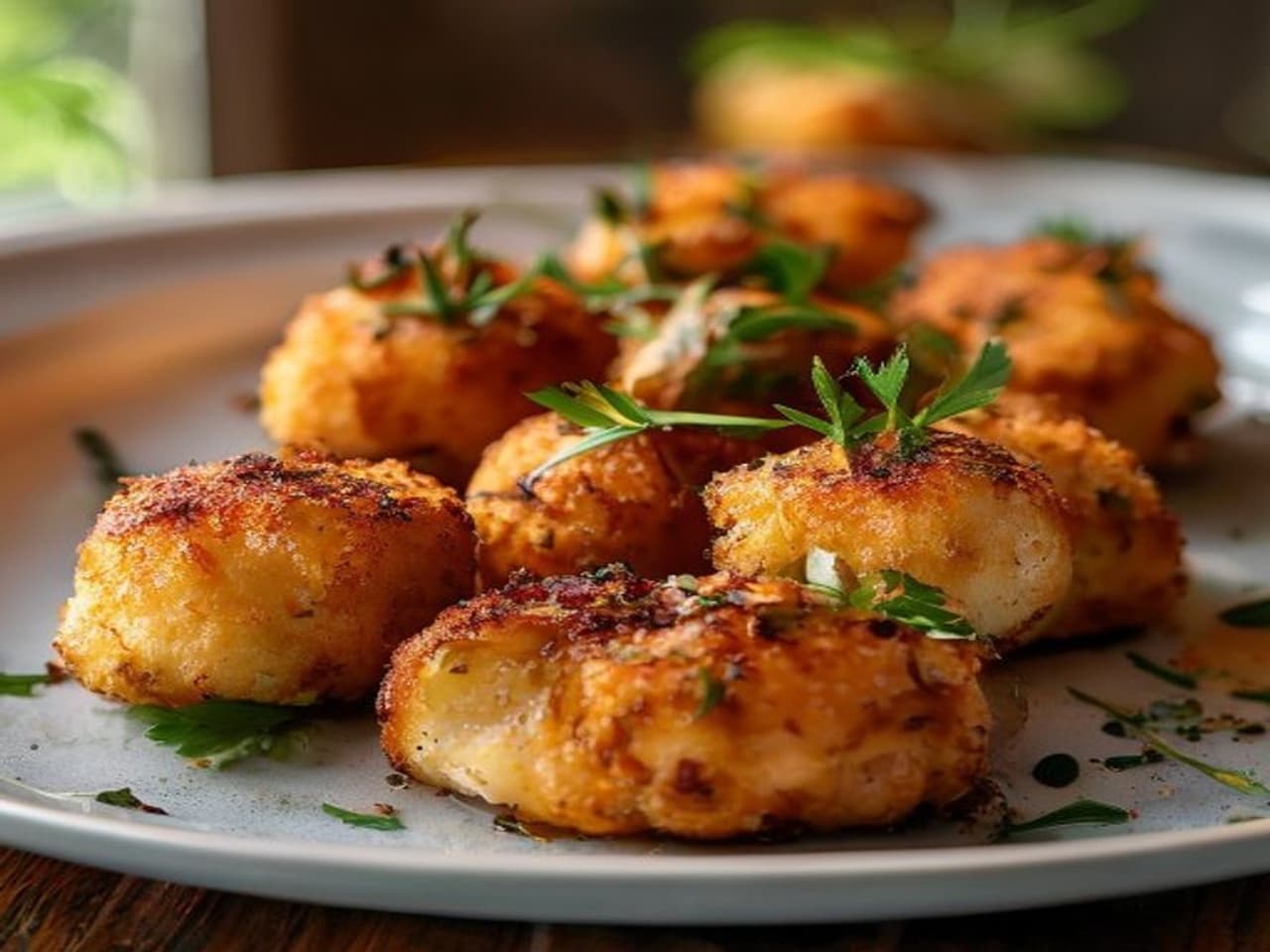 Receta de Croquetas de boletus y trufa preparada paso a paso — fotografía editorial de RecetaGenial
