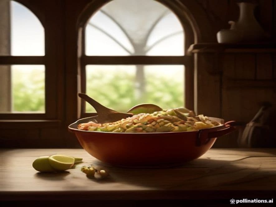 Receta de Paella de marisco: un clásico español lleno de sabor preparada paso a paso — fotografía editorial de RecetaGenial