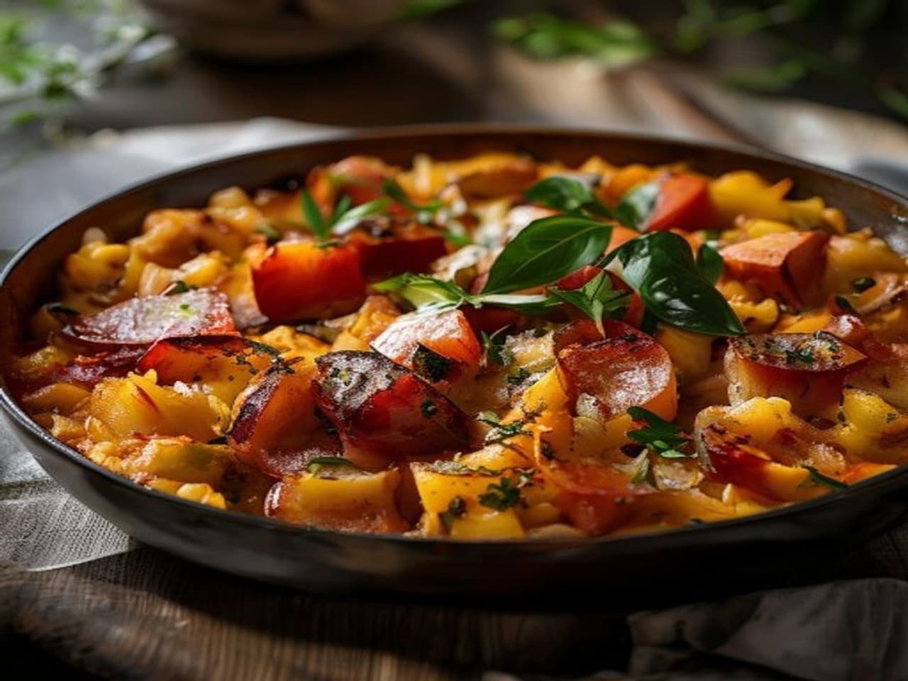 Paella de marisco tradicional