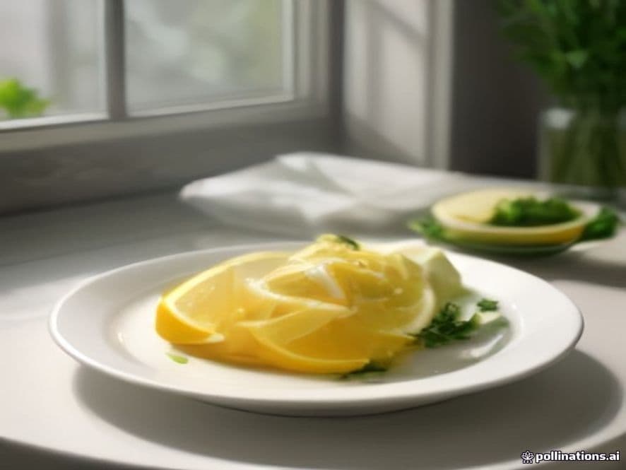 Receta de Pescado al horno con limón y hierbas preparada paso a paso — fotografía editorial de RecetaGenial