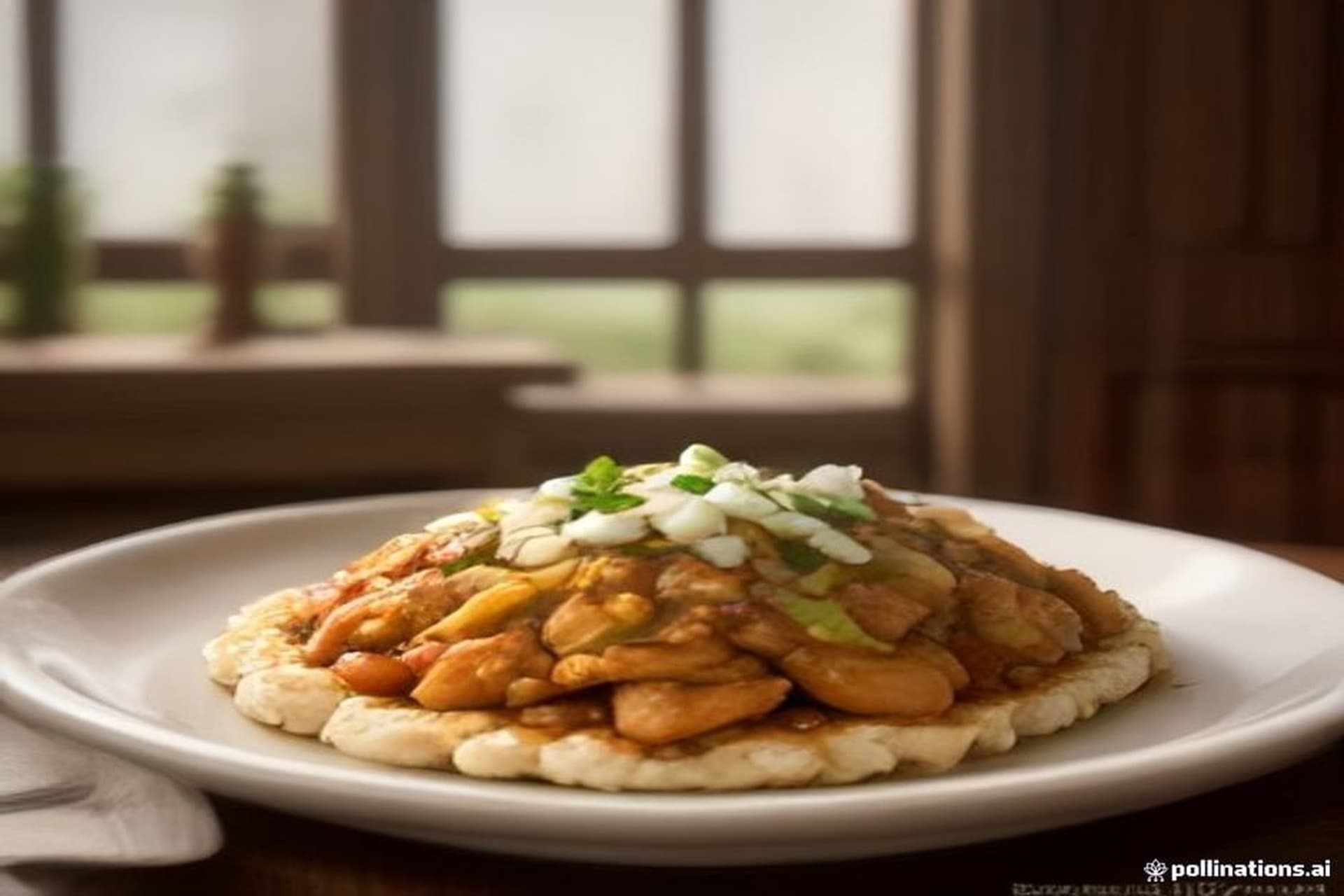 Receta de Pollo al ajillo con salsa preparada paso a paso — fotografía editorial de RecetaGenial