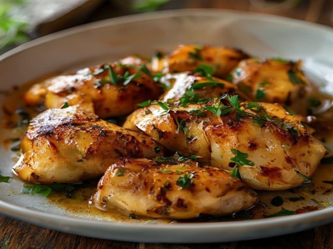 Pollo al ajillo receta fácil