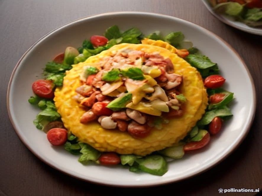 Receta de Pollo al Horno con Ensalada Rusa: Un Clásico Confortable preparada paso a paso — fotografía editorial de RecetaGenial