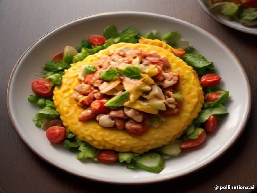 Receta de Pollo al Horno con Ensalada Rusa: Un Clásico Irresistible preparada paso a paso — fotografía editorial de RecetaGenial