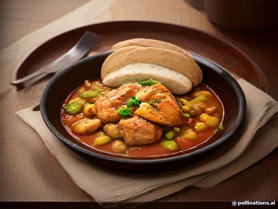 Receta de Pollo al horno receta preparada paso a paso — fotografía editorial de RecetaGenial