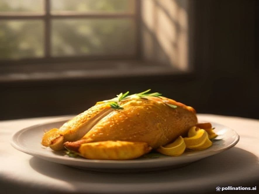 Receta de Pollo al horno con patatas y limón preparada paso a paso — fotografía editorial de RecetaGenial