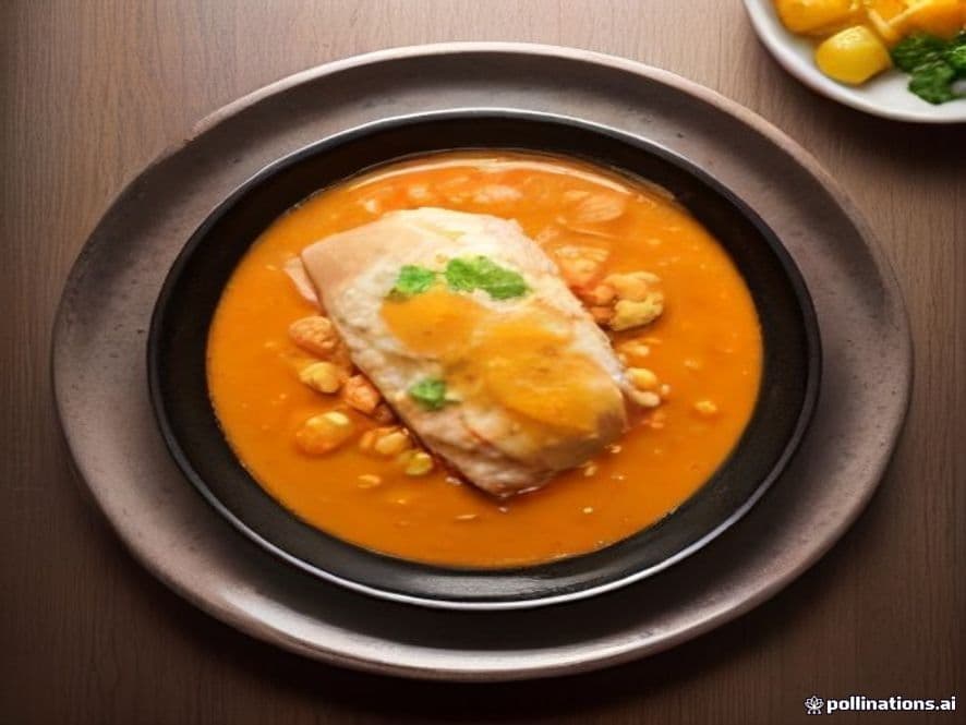 Receta de Salmón al horno con naranja y verduras asadas preparada paso a paso — fotografía editorial de RecetaGenial