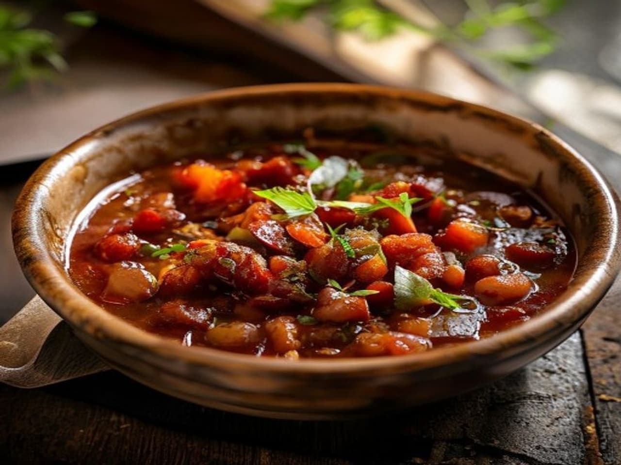 Receta de Sopa de lentejas casera preparada paso a paso — fotografía editorial de RecetaGenial