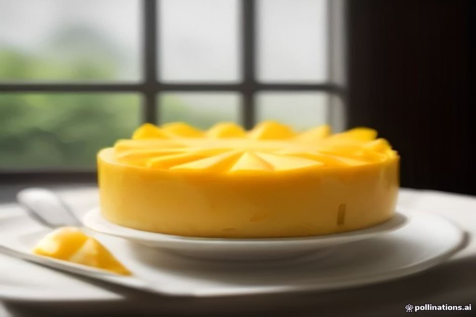 Receta de Tarta de queso con mango sin horno preparada paso a paso — fotografía editorial de RecetaGenial