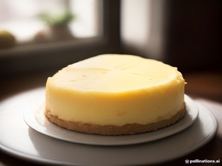 Receta de Tarta de Queso Fría Sin Horno preparada paso a paso — fotografía editorial de RecetaGenial