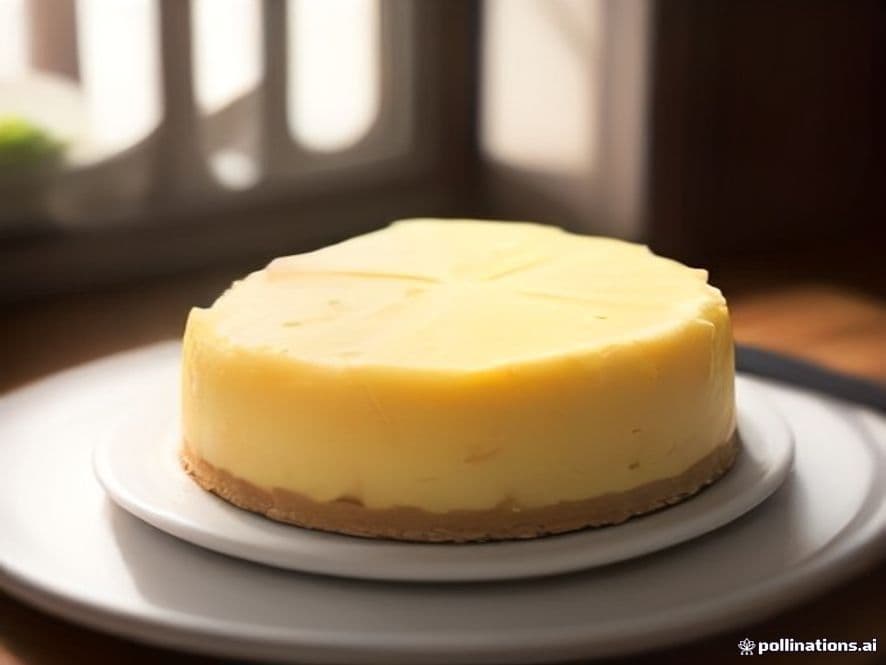 Receta de Tarta de queso al horno cremosa: receta tradicional y fácil preparada paso a paso — fotografía editorial de RecetaGenial
