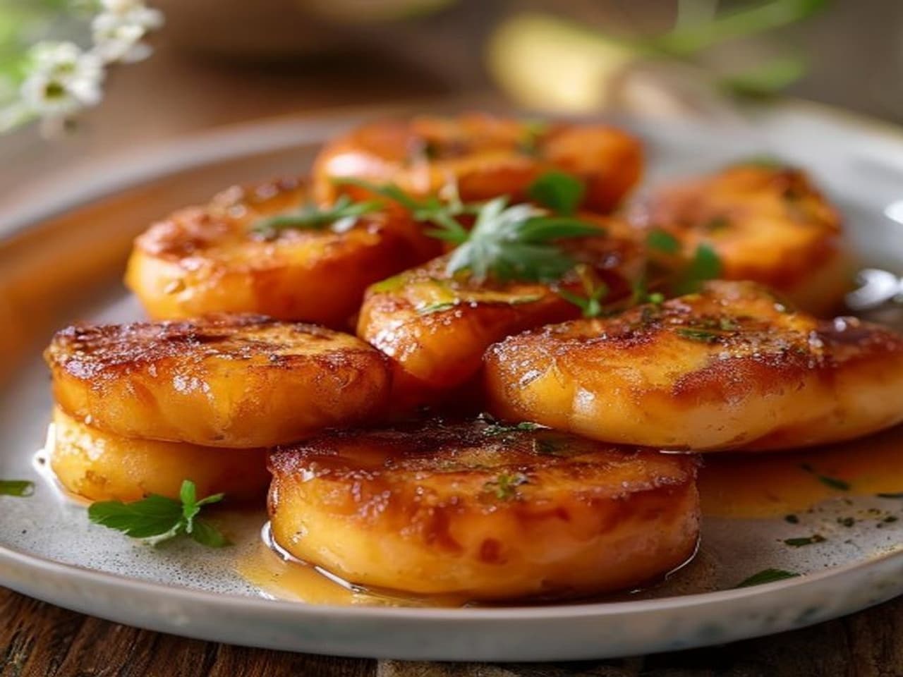 Receta de Torrijas de leche caseras jugosas preparada paso a paso — fotografía editorial de RecetaGenial
