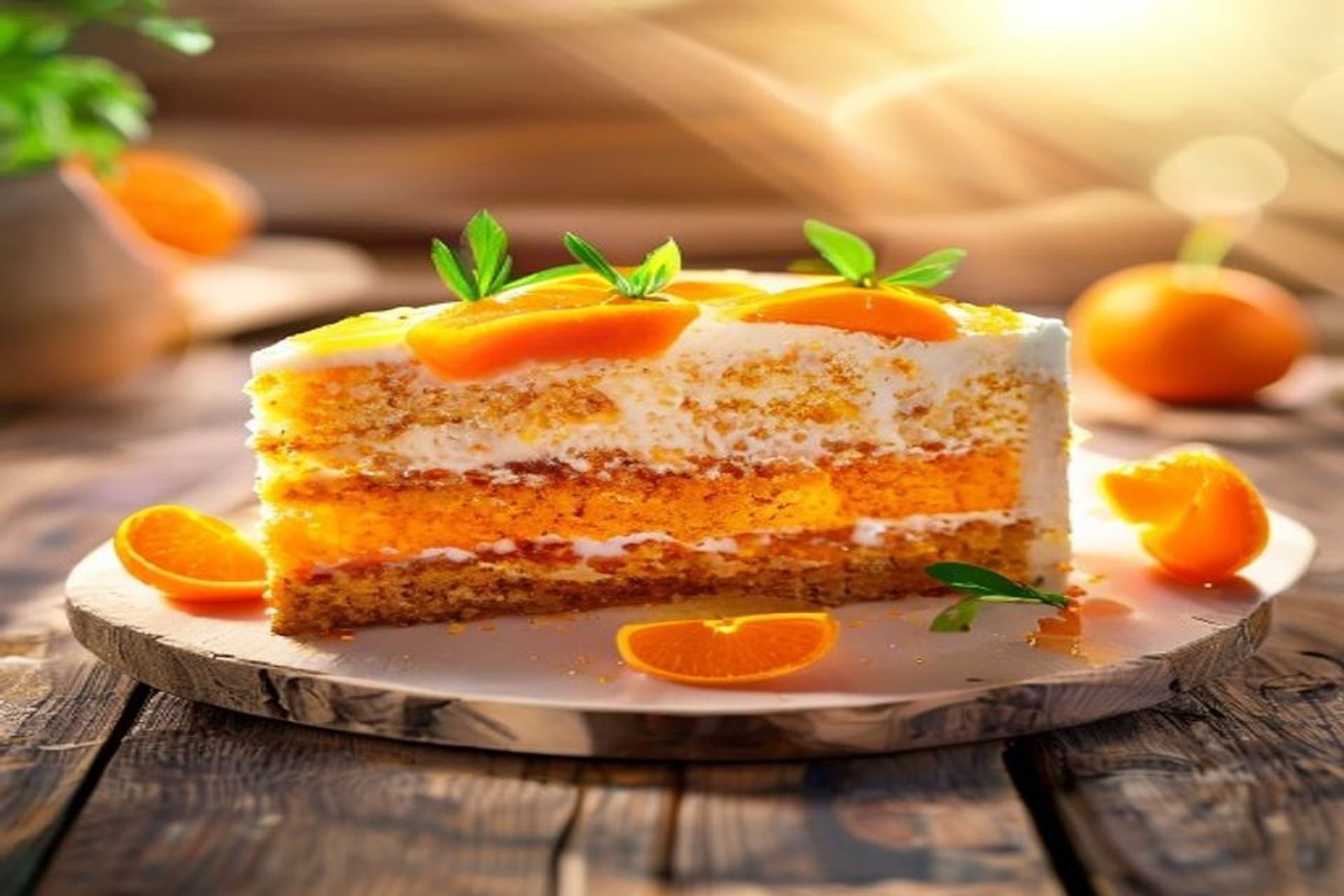 Receta de Receta de verano: Pastel sin horno de zanahoria y naranja preparada paso a paso — fotografía editorial de RecetaGenial