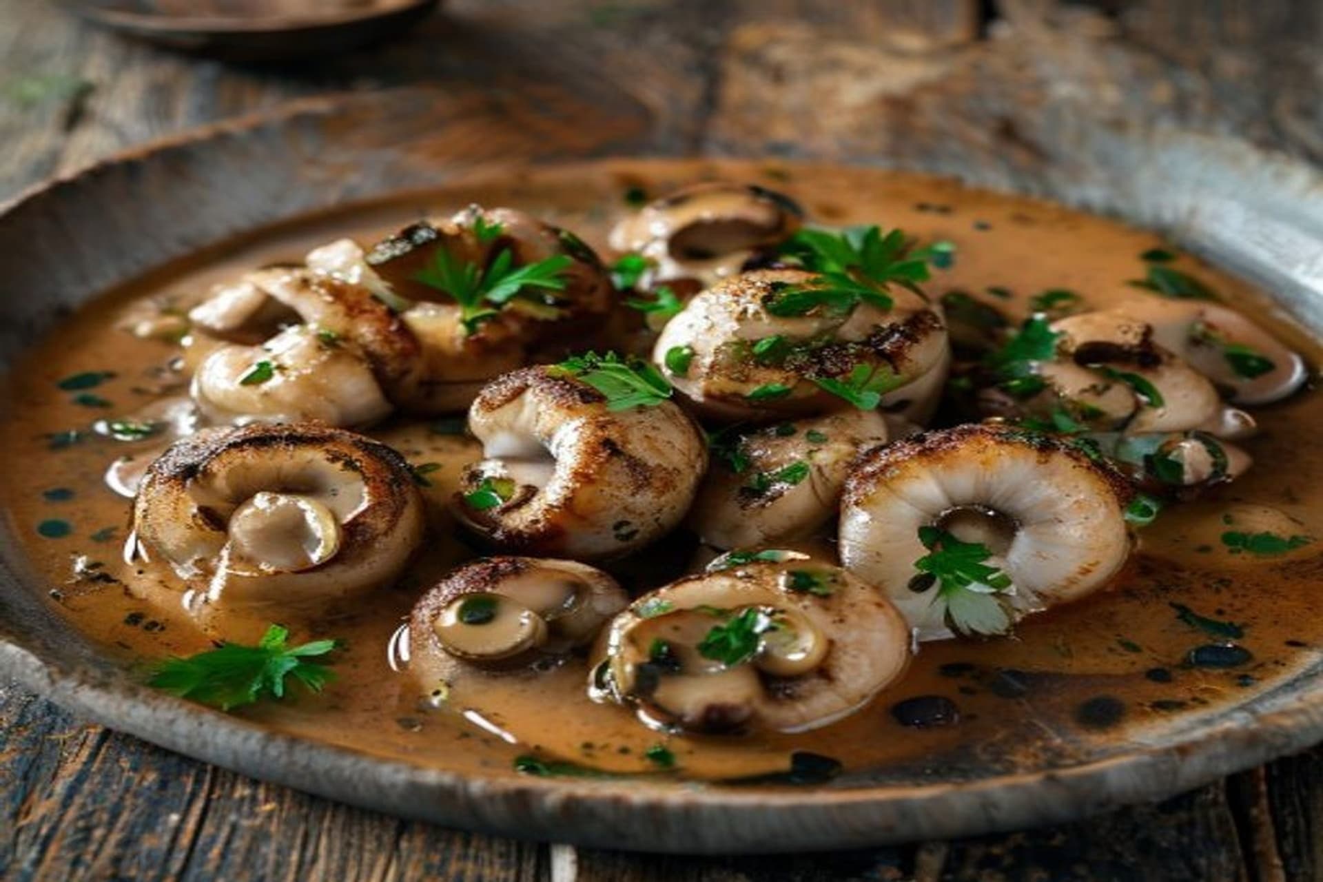 Calamares rellenos de setas shiitake: Un festín de umami