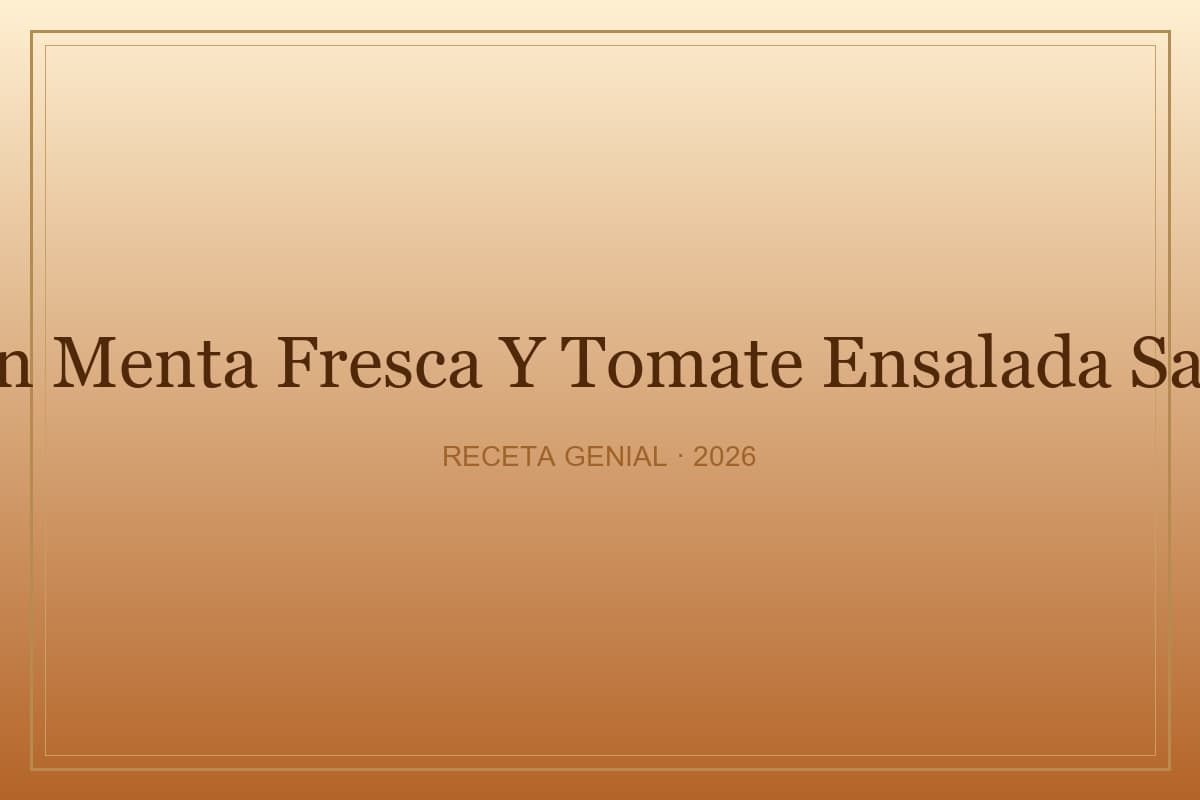 Tabulé de Coliflor con Menta: La Receta Definitiva para una Ensalada Fresca, Saludable y Sorprendente