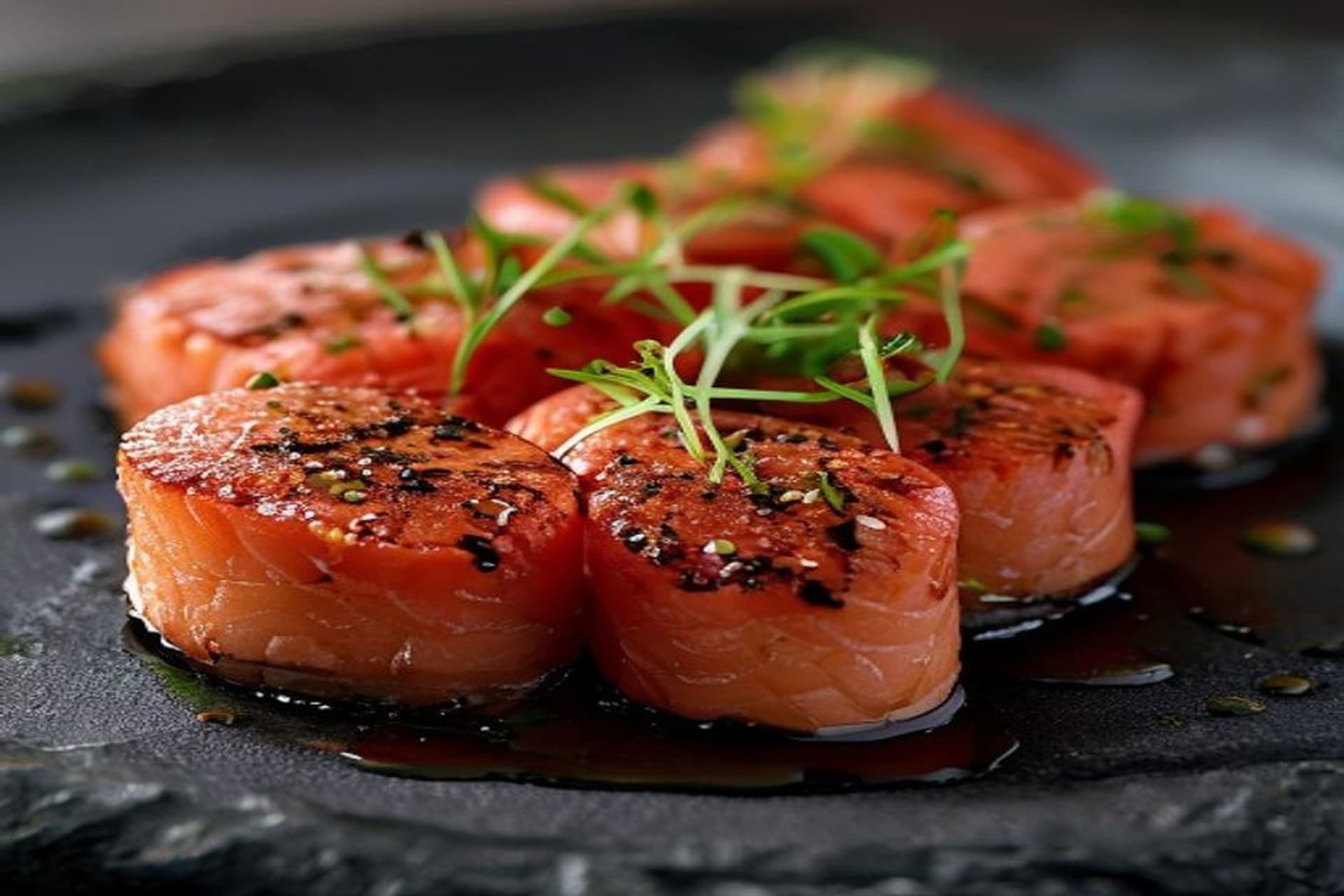 Tataki de Atún Rojo con Sésamo Negro: El Secreto del Corte Perfecto